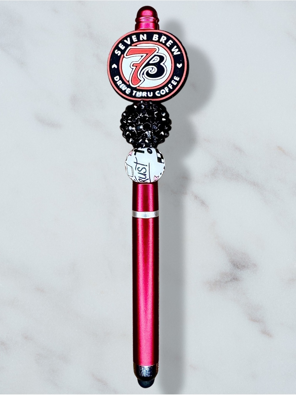 Seven Brew Coffee Stylus & Pen